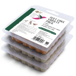 Suet cakes are a quality range and have repeatedly shown high favour with wild birds.