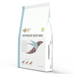 Superior Seed Mix is a unique blend, packed with energy and nutrition to keep your wild birds all fuelled up.